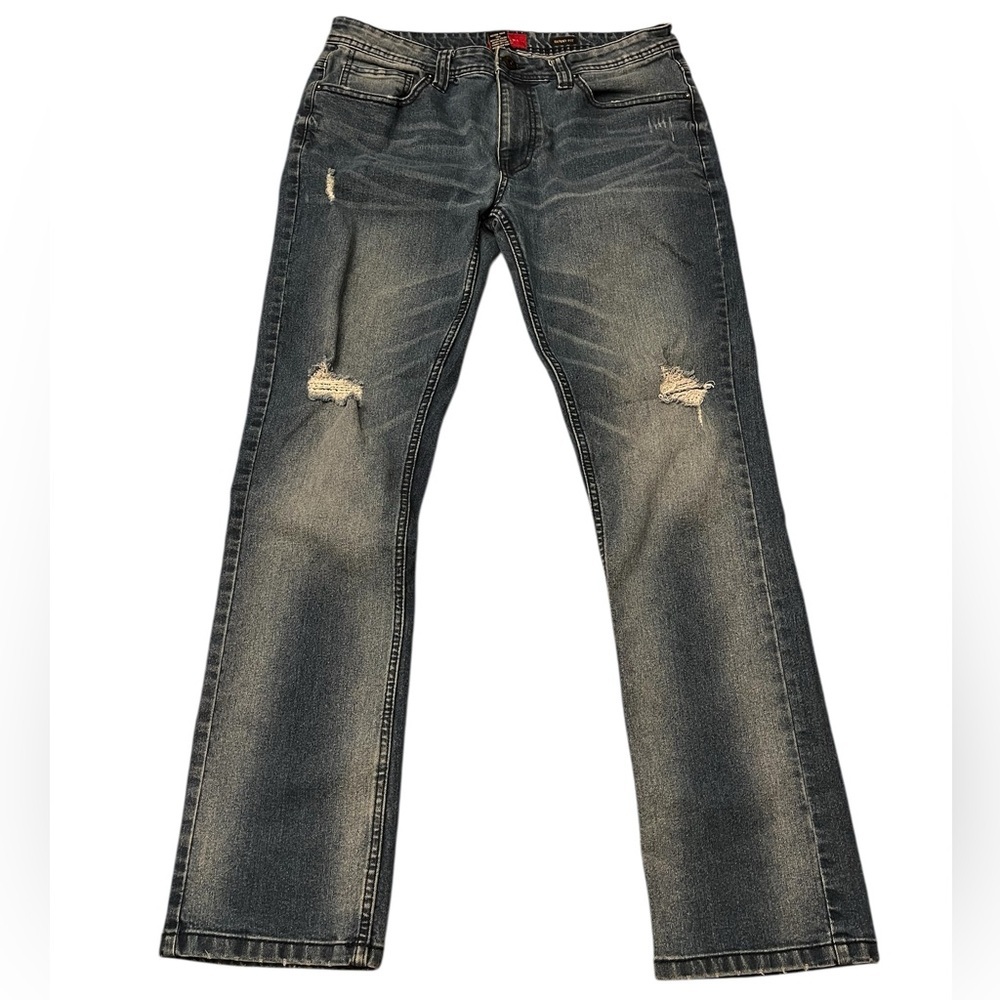 Mens’ Truth Substance Bootcut Distressed Jeans 32/32